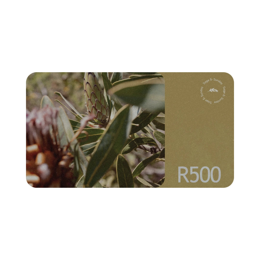 Sage & Sunday Gift Card | Gift Card Voucher | Sage & Sunday | Cape Town, South Africa