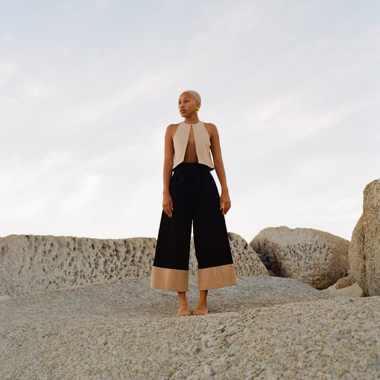 Julia Joy Hemp Pants in Midnight & Stone | Linen Pants | Sage & Sunday | Cape Town, South Africa