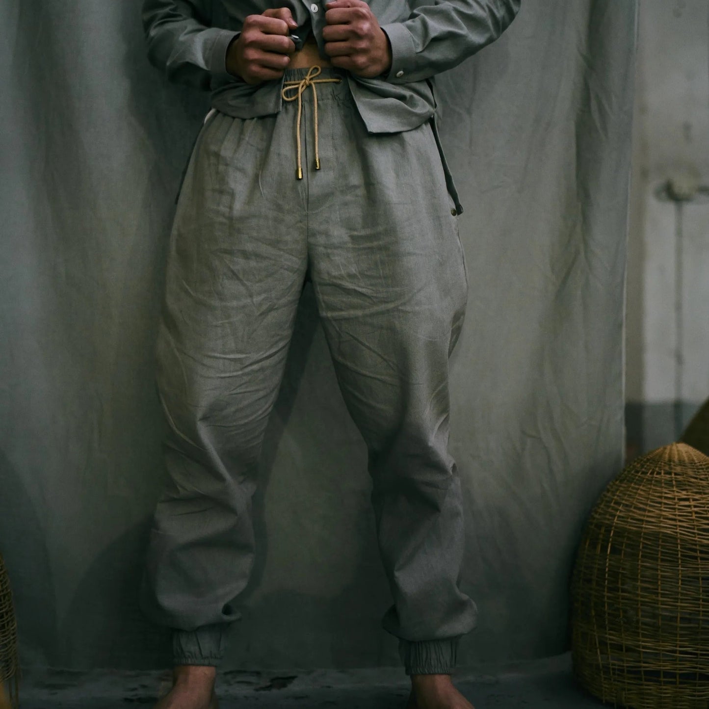 Abalone Hemp Linen Pants in Sage | Sage & Sunday | Linen Pants | Cape Town, South Africa