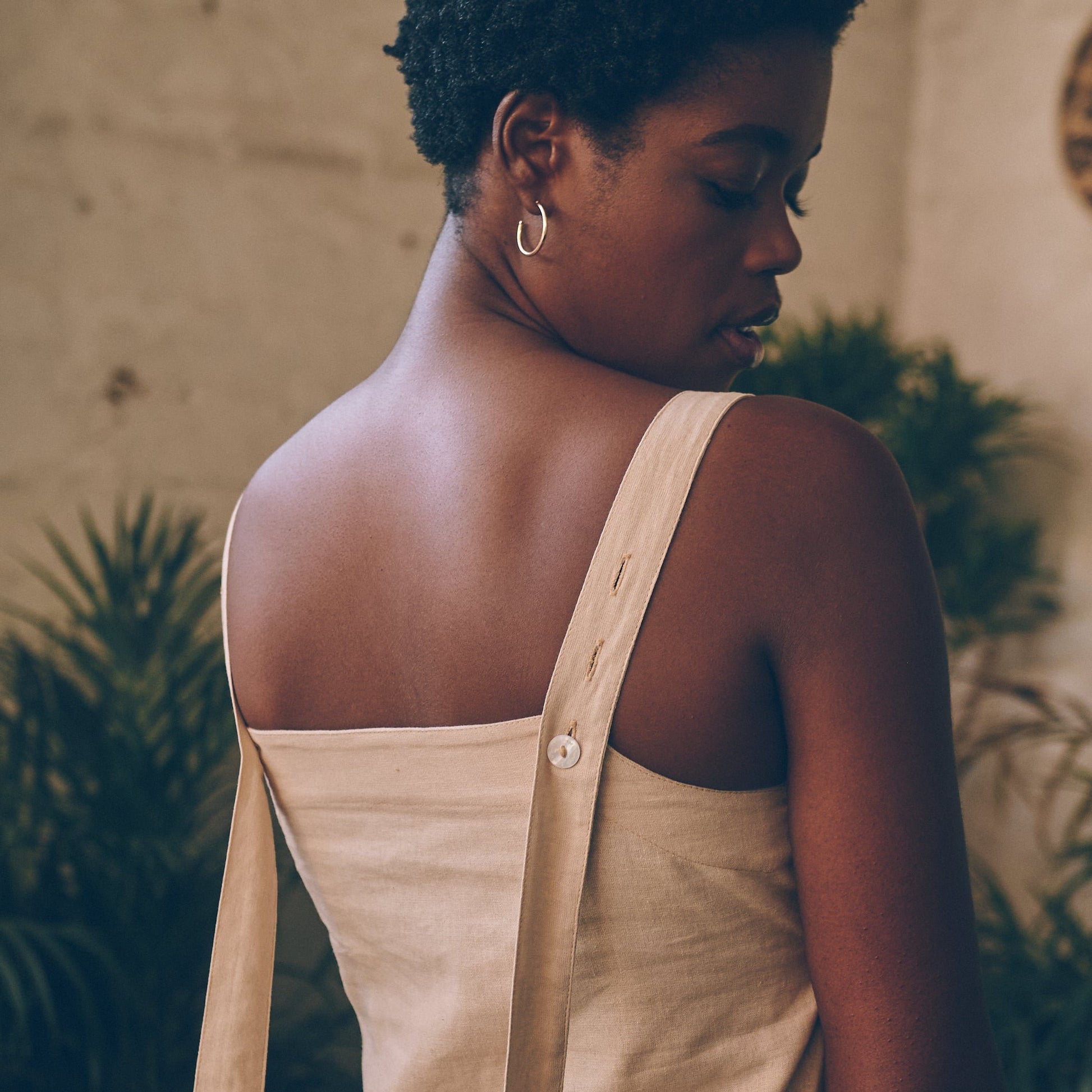 Aloe Dress in Stone | Linen Dress | Sage & Sunday | Cape Town, South Africa