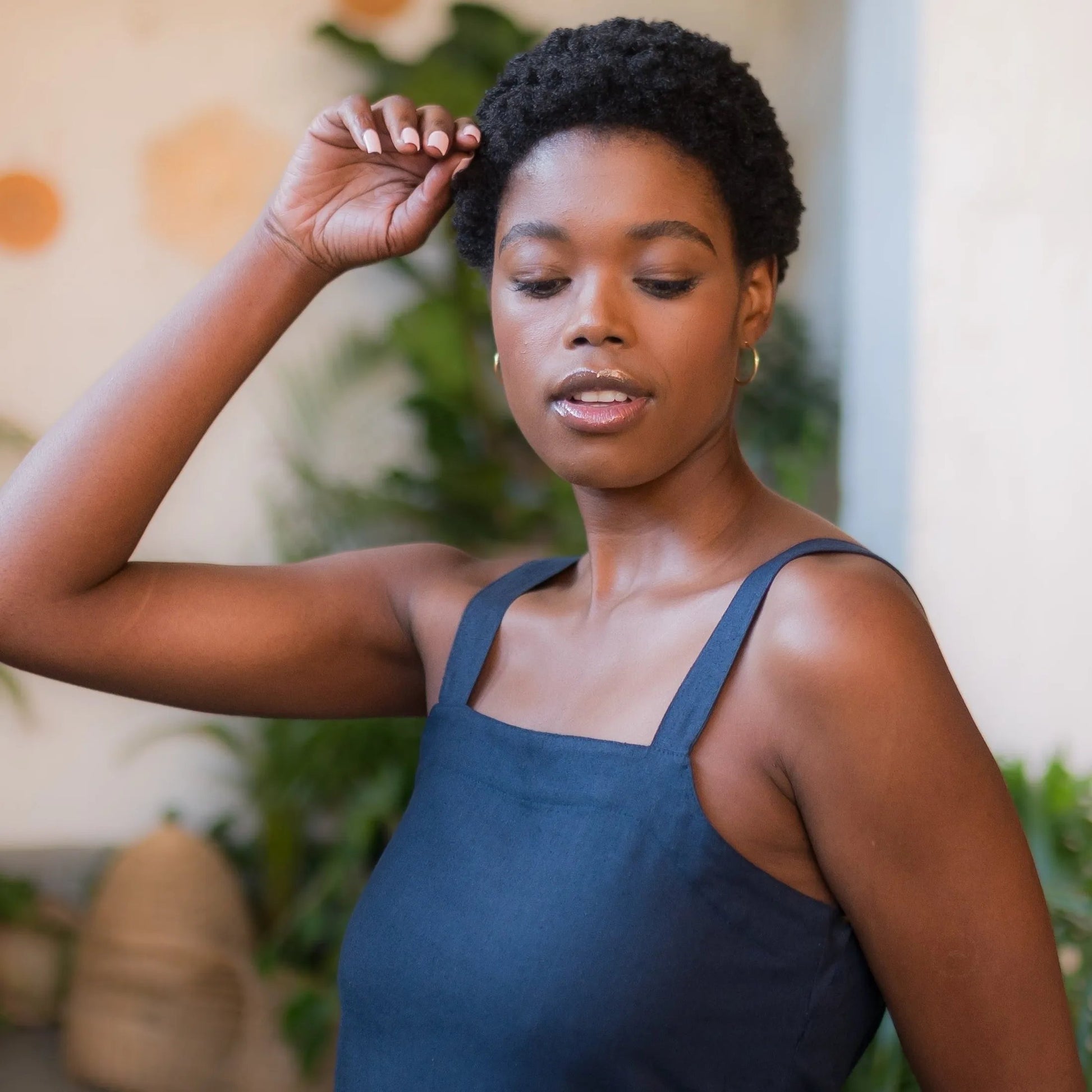 Aloe Hemp Linen Dress in Midnight | Sage & Sunday | Linen Dress | Cape Town, South Africa