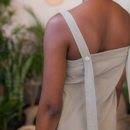 Aloe Hemp Linen Dress in Sage | Sage & Sunday | Linen Dress | Cape Town, South Africa