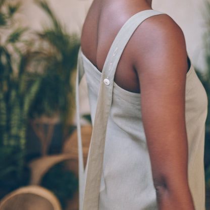 Aloe Dress in Sage | Linen Dress | Sage & Sunday | Cape Town, South Africa