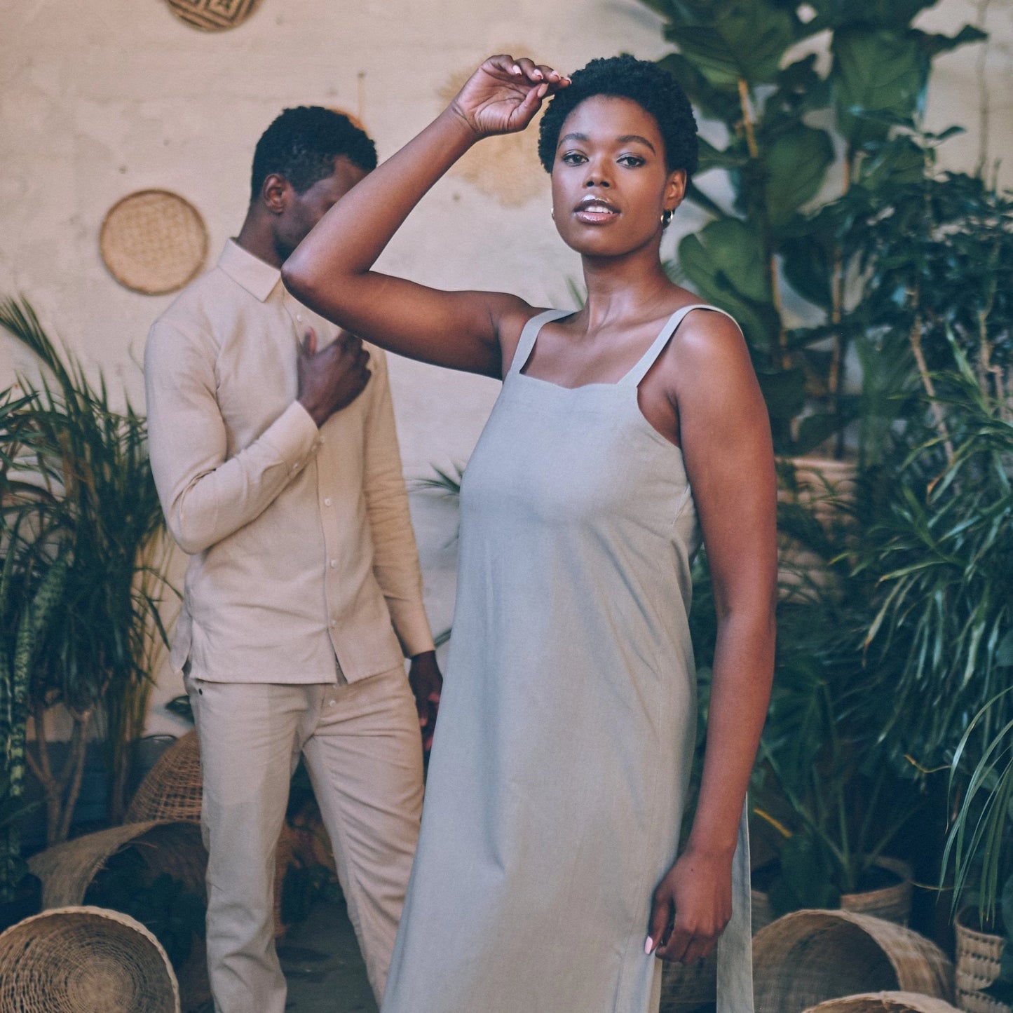 Aloe Dress in Sage | Linen Dress | Sage & Sunday | Cape Town, South Africa