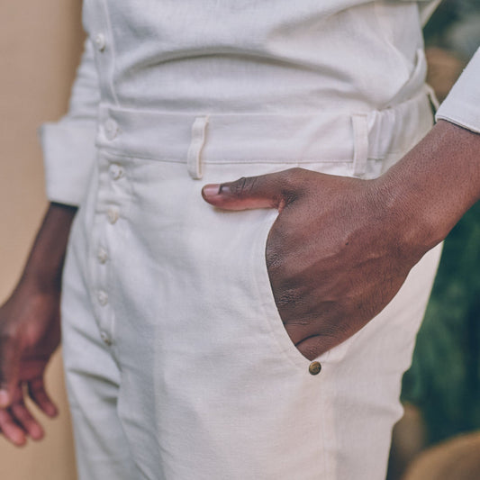 Kalahari Pants in Cream | Linen Pants | Sage & Sunday | Cape Town, South Africa