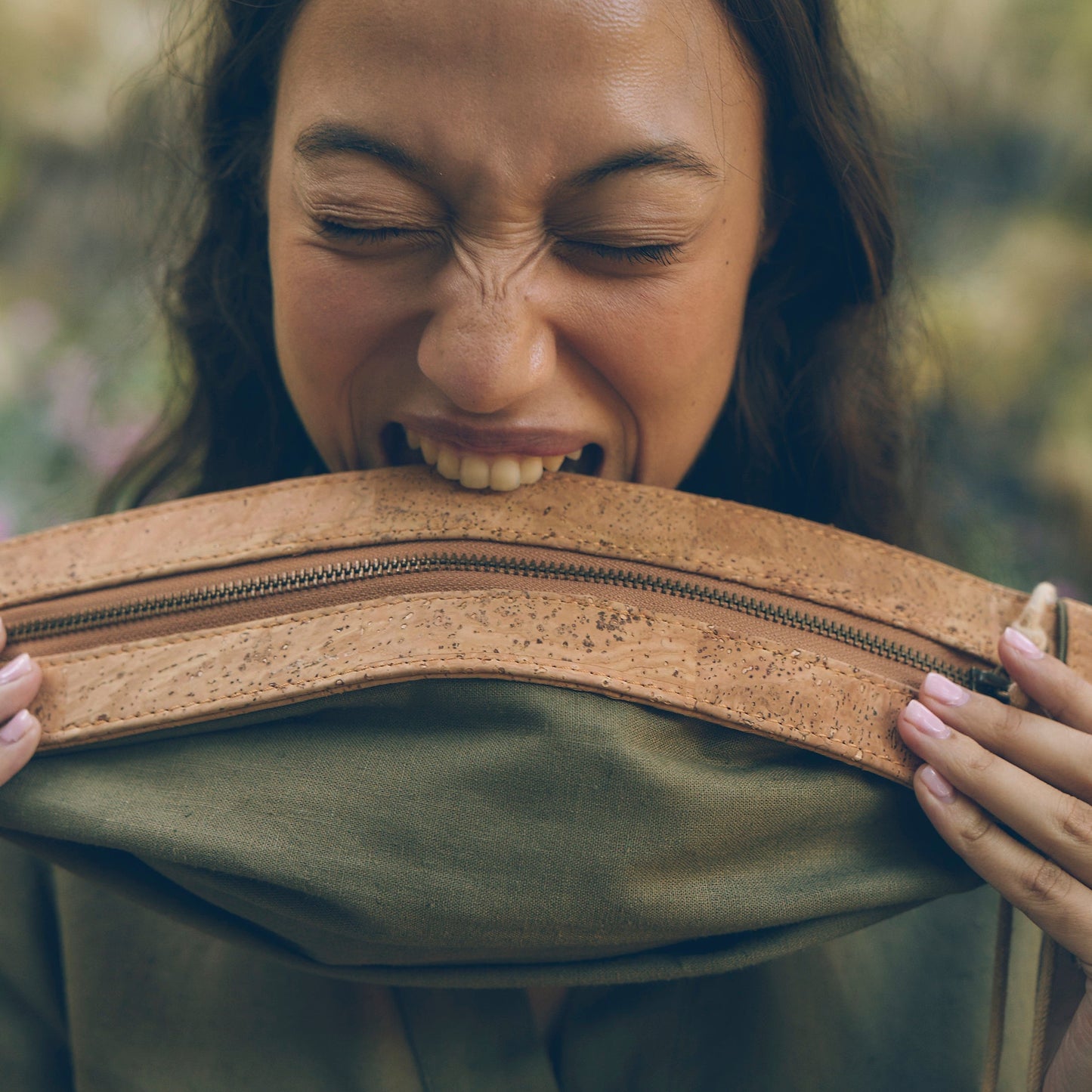 Heirloom Designer Bag in Olive | Leather & Linen Crossbody | Sage & Sunday | Cape Town, South Africa