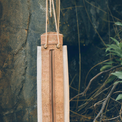 Heirloom Designer Bag in Stone | Leather & Linen Crossbody | Sage & Sunday | Cape Town, South Africa