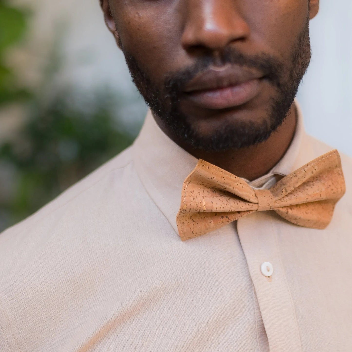 Imali Cork Leather Bowtie | Sage & Sunday | Leather Bowtie | Cape Town, South Africa