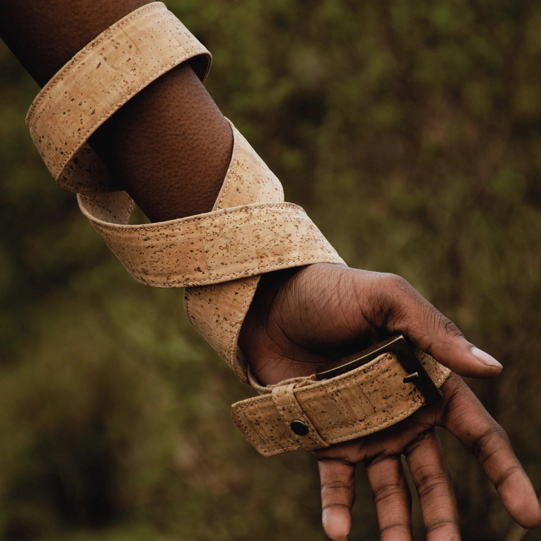 Inyoka Cork Leather Belt | Leather Belt | Sage & Sunday | Cape Town, South Africa