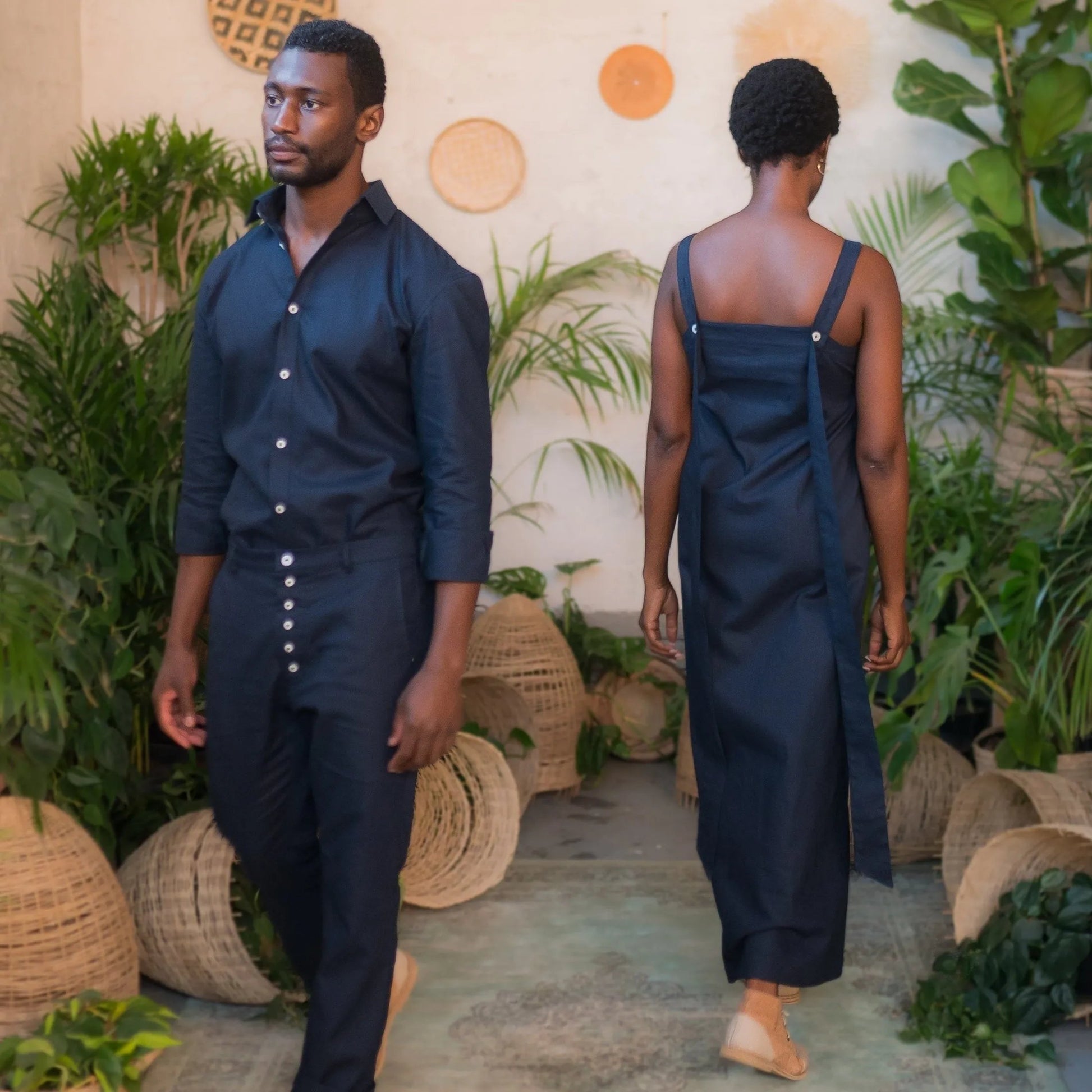 Kalahari Hemp Linen Pants in Midnight | Sage & Sunday | Linen Pants | Cape Town, South Africa