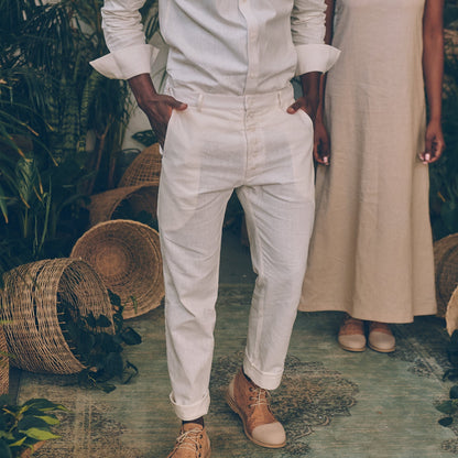 Kalahari Pants in Cream | Linen Pants | Sage & Sunday | Cape Town, South Africa