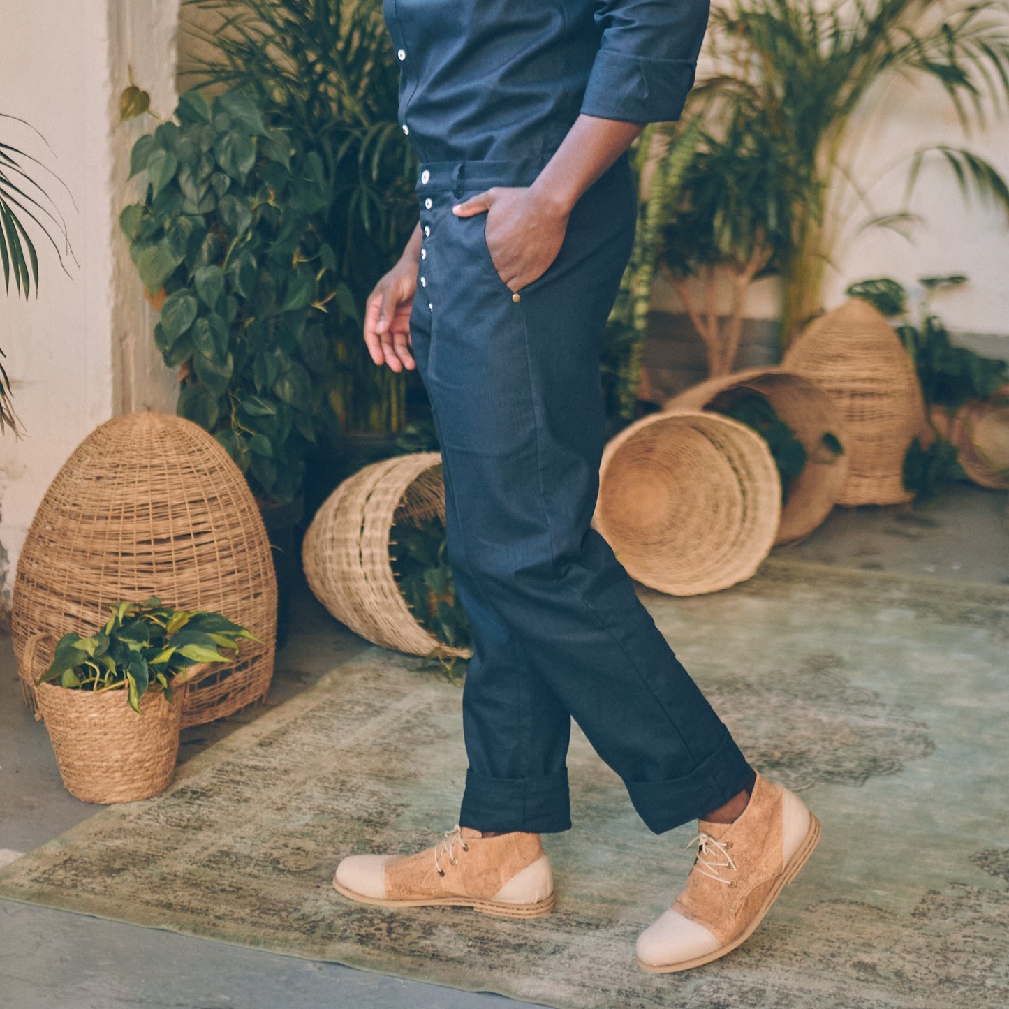 Kalahari Pants in Midnight | Linen Pants | Sage & Sunday | Cape Town, South Africa