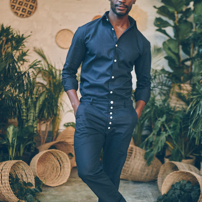 Kalahari Pants in Midnight | Linen Pants | Sage & Sunday | Cape Town, South Africa