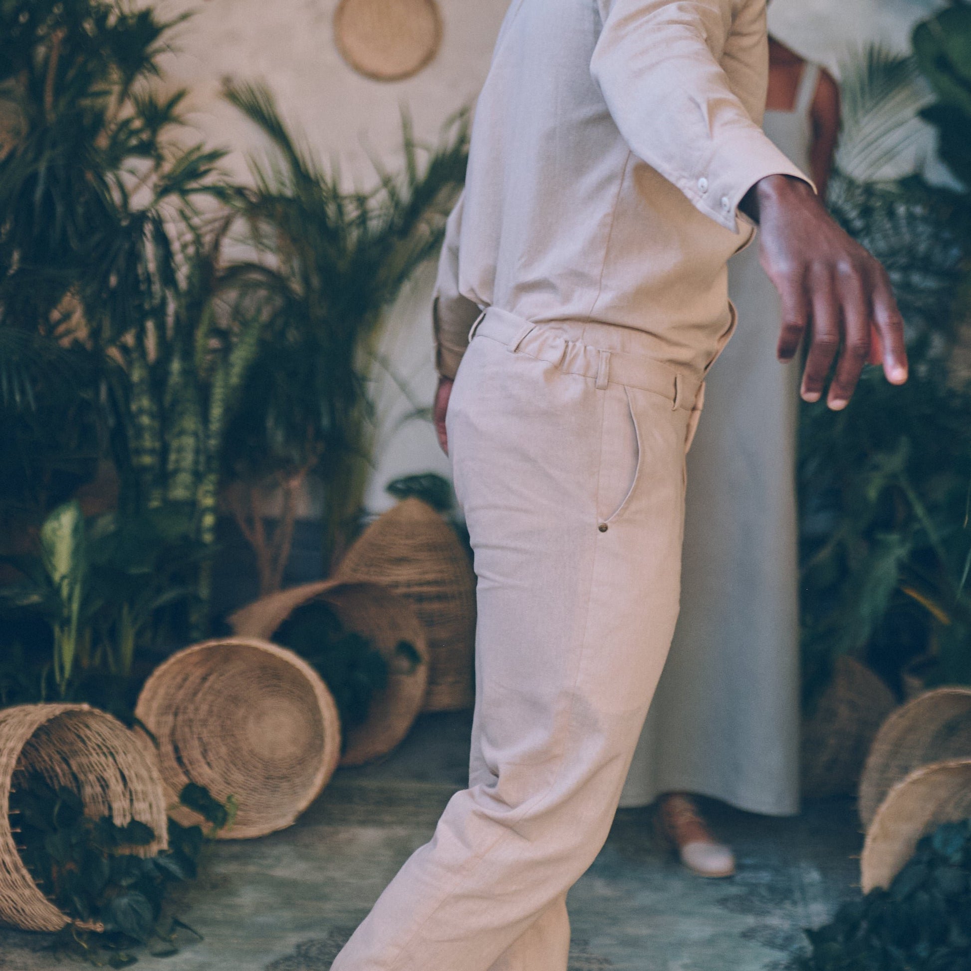 Kalahari Pants in Stone | Linen Pants | Sage & Sunday | Cape Town, South Africa