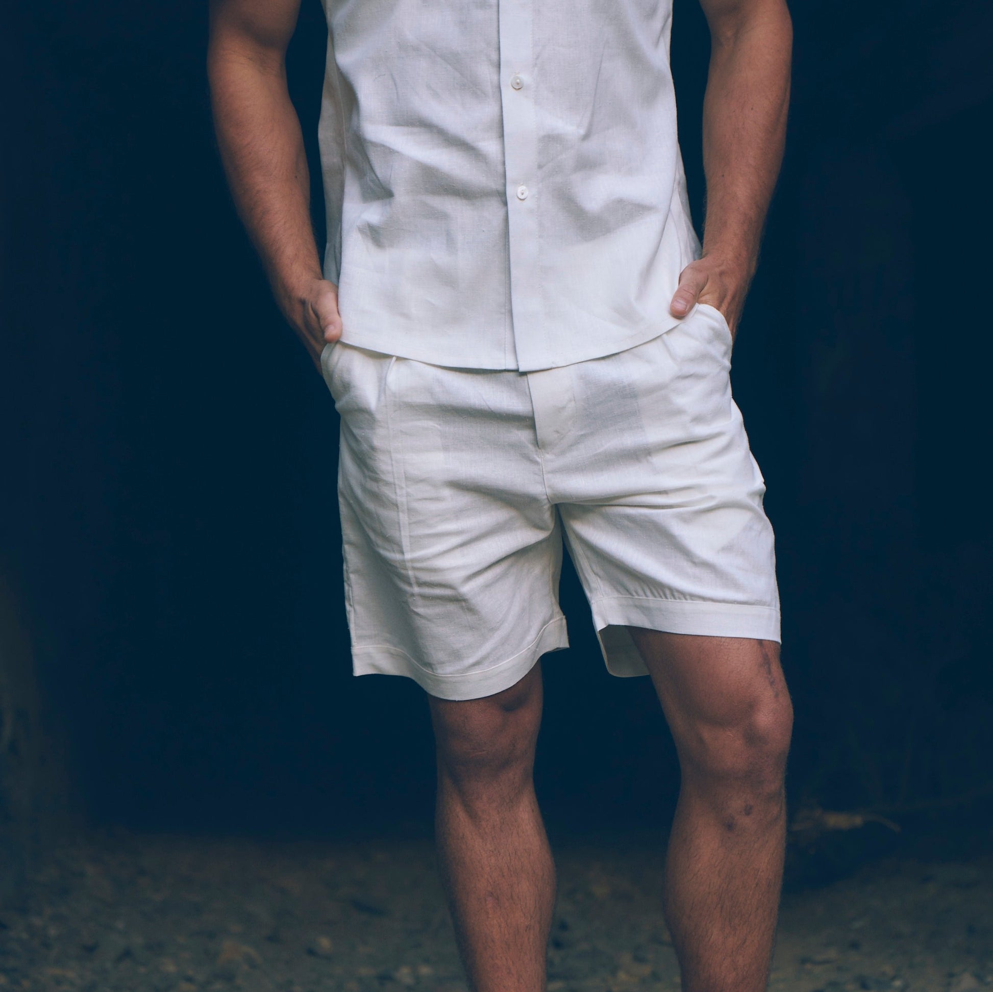 Kudu Shorts in Cream | Linen Shorts | Sage & Sunday | Cape Town, South Africa