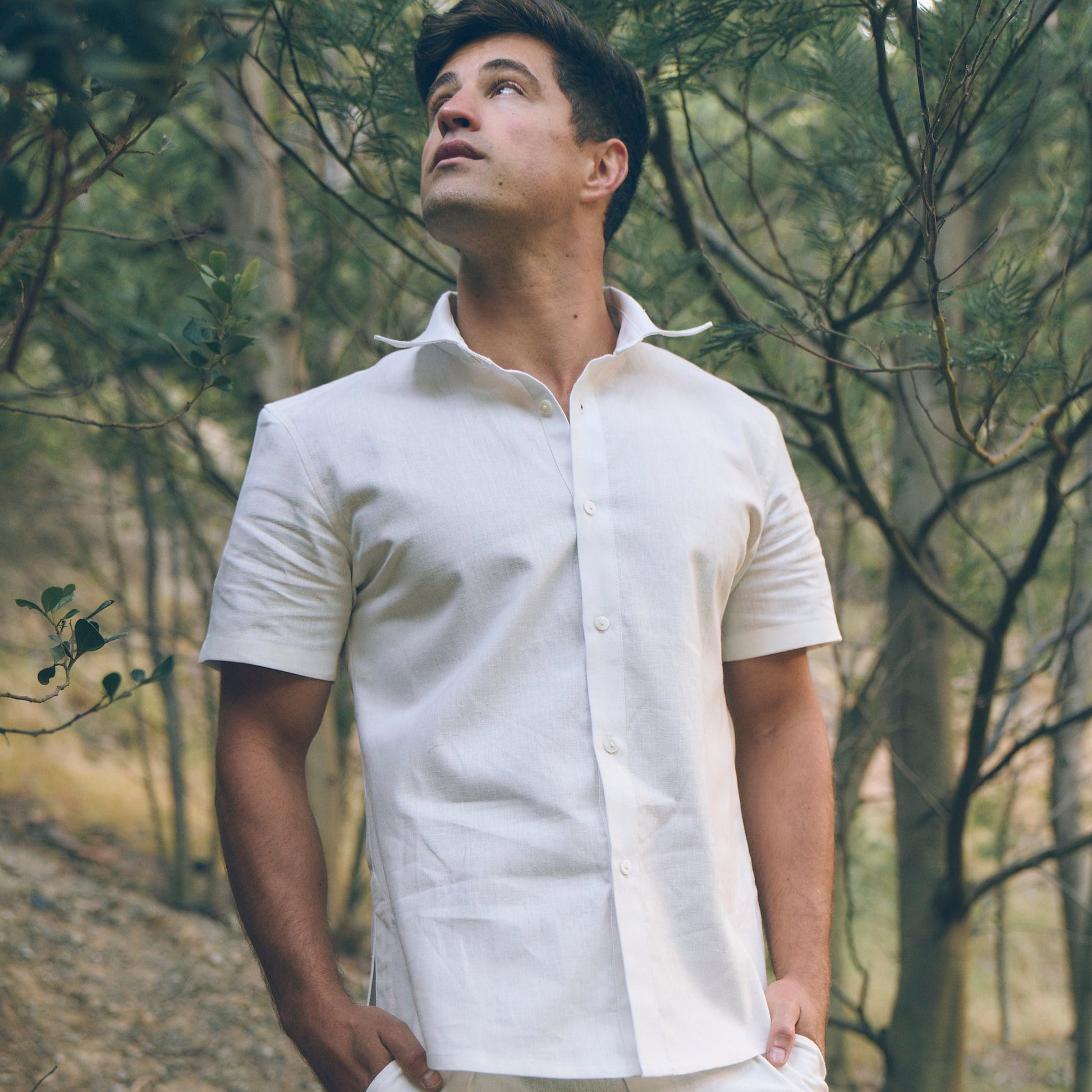 Impala Shirt in Cream | Linen Shirt | Sage & Sunday | Cape Town, South Africa