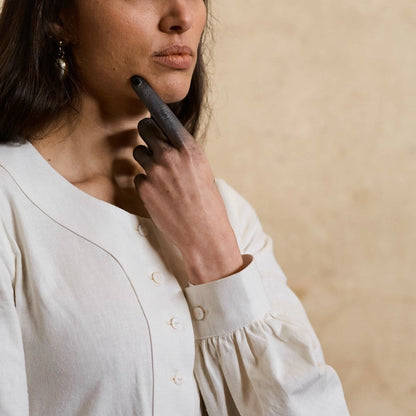 Maria Hemp Linen Maxi Dress in Cream | Linen Dress | Sage & Sunday | Cape Town, South Africa