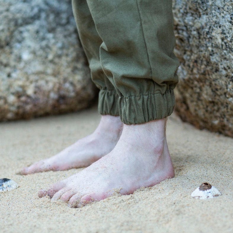 Abalone Hemp Linen Pants in Olive | Sage & Sunday | South Africa