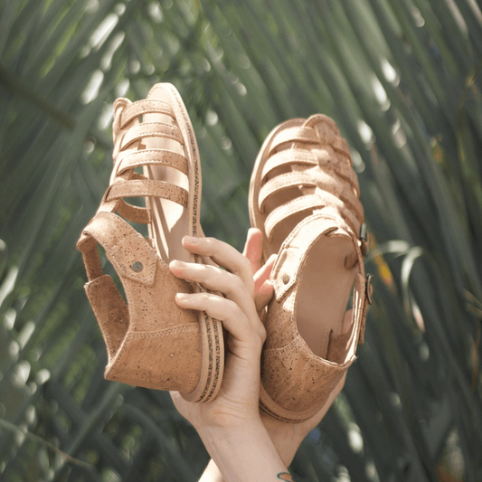 Saige Cork Leather Sandals | Sage & Sunday | Leather Sandal | Cape Town, South Africa