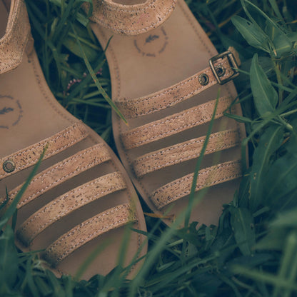 Saige Cork Leather Sandals | Leather Sandal | Sage & Sunday | Cape Town, South Africa