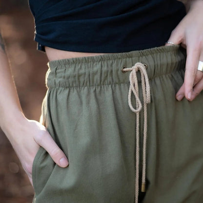 Somerset Hemp Linen Pants in Olive | Sage & Sunday | Linen Pants | Cape Town, South Africa