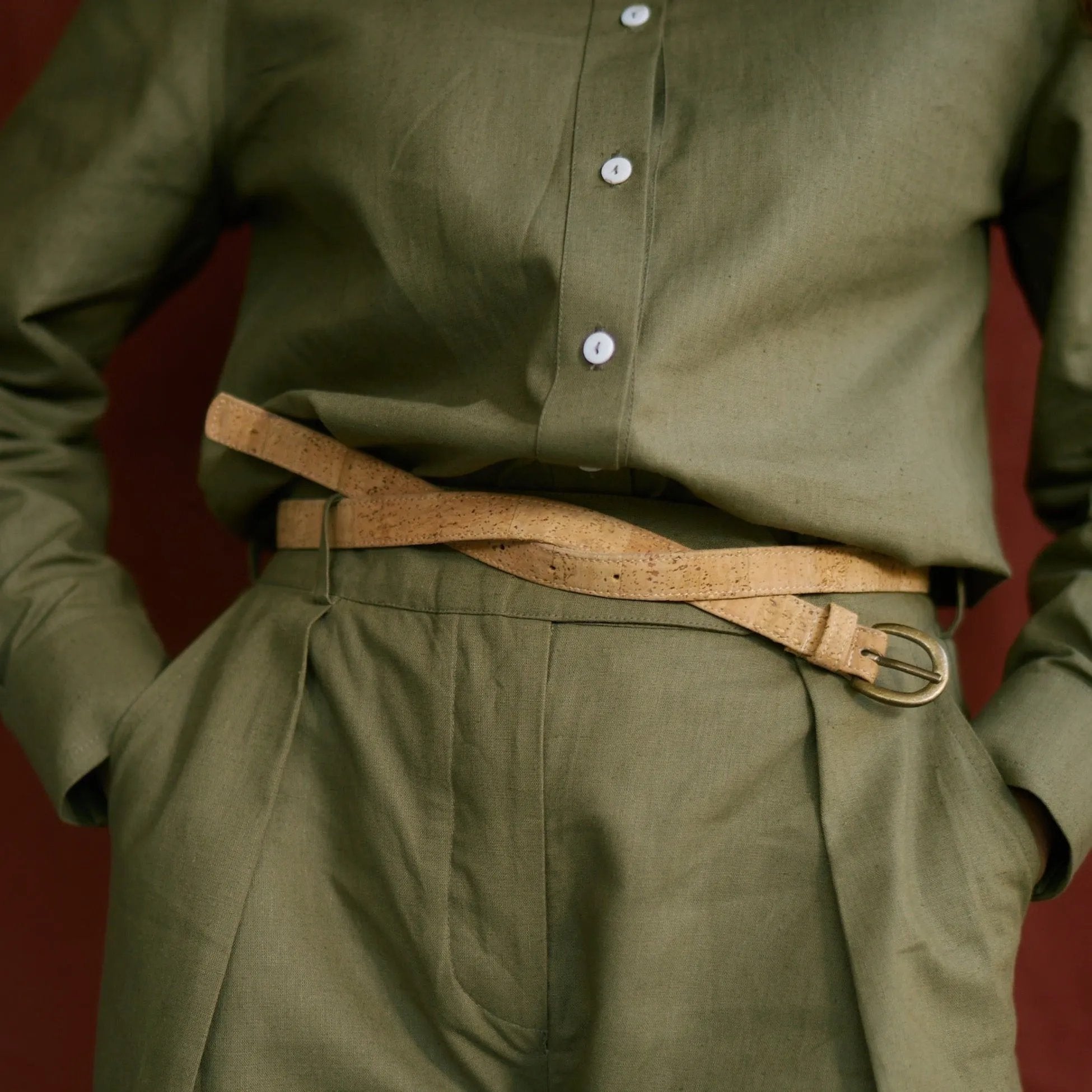 eNcinci Cork Leather Belt | Sage & Sunday | Leather Belt | Cape Town, South Africa