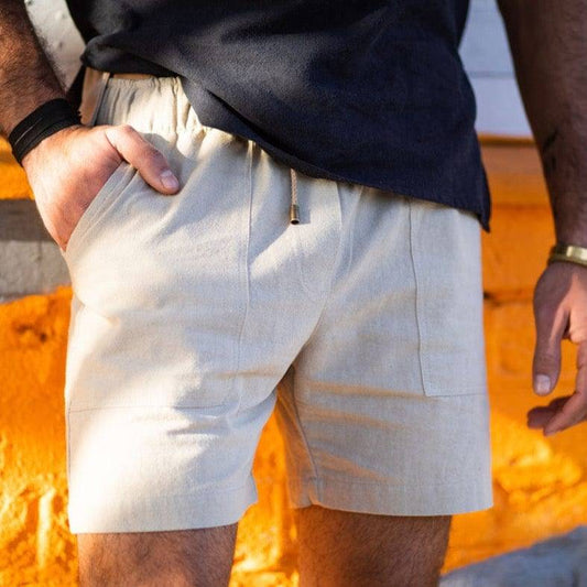 Pasci Hemp Linen Shorts in Sage